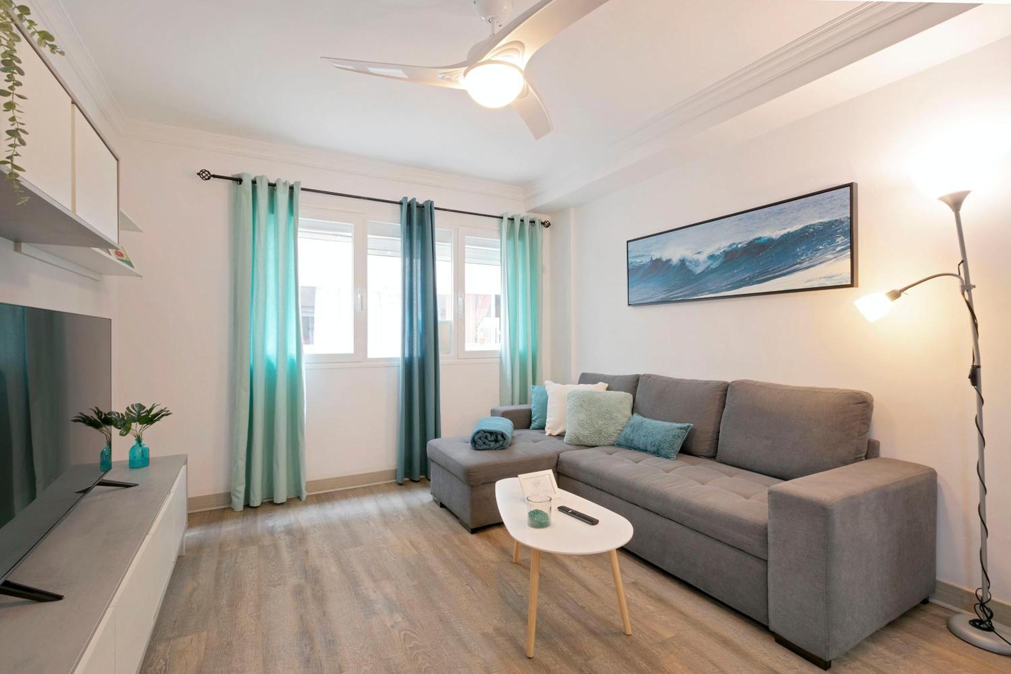 Apartamento Blue Waves - Free Parking El Médano Exterior foto