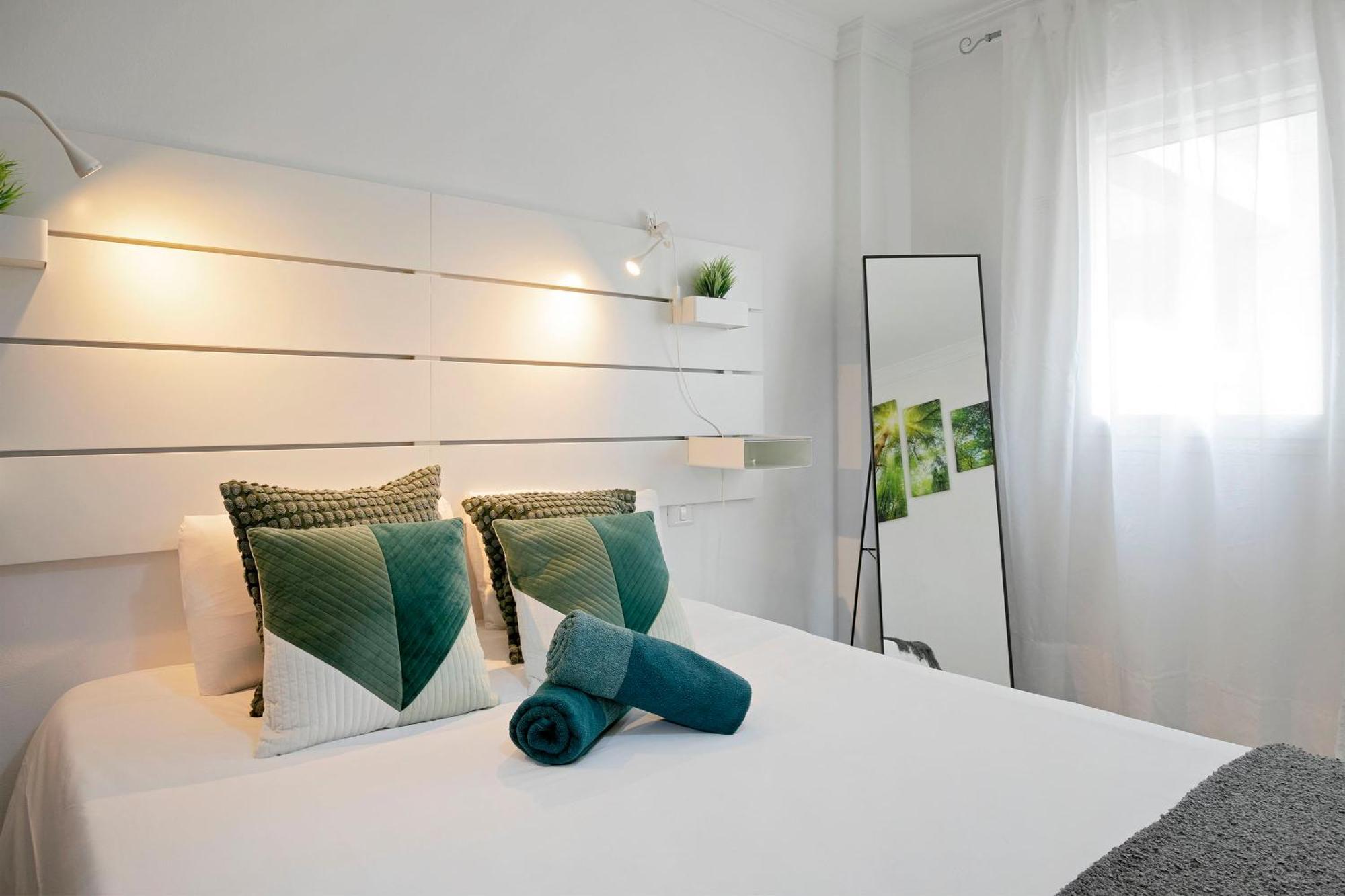 Apartamento Blue Waves - Free Parking El Médano Exterior foto